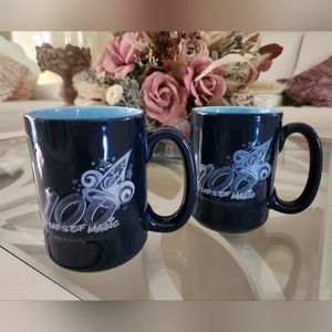 Disney Coffee Mug 100 Years of Magic Celebration Walt Disney World‎ (2 Pcs)